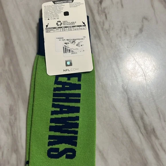 NFL Seattle Seahawks Socks New With Tags - Picture 5 of 9